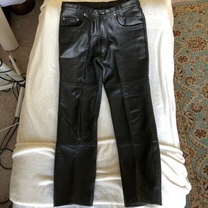 Men’s Protech leather performance pants